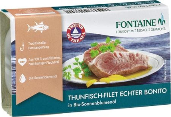 Produktfoto zu Thunfisch in eigenem Saft 1,7kg
