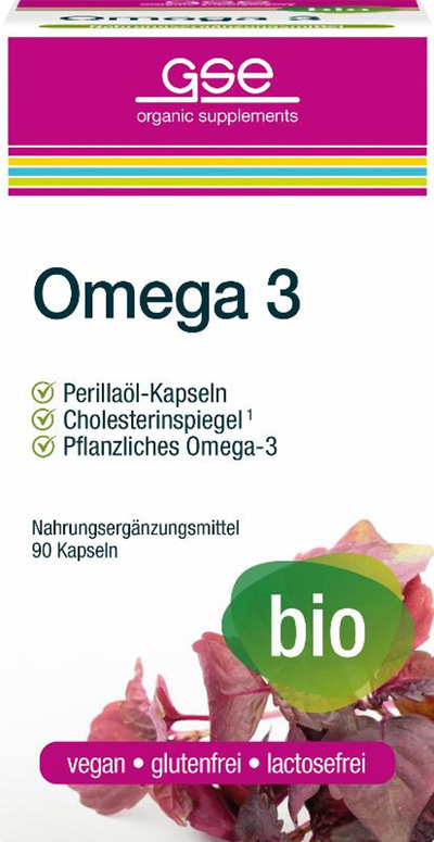 Produktfoto zu Omega 3 Perillaöl 90 Kapseln 54g