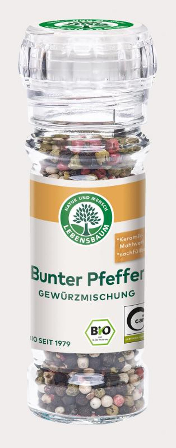 Produktfoto zu Pfeffer bunt ganz Mühle 45g
