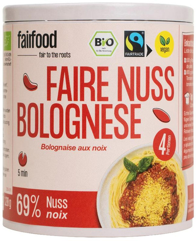 Produktfoto zu Nuss-Bolognese Dose 130g