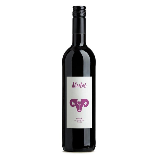 Produktfoto zu Merlot trocken rot 0,75l