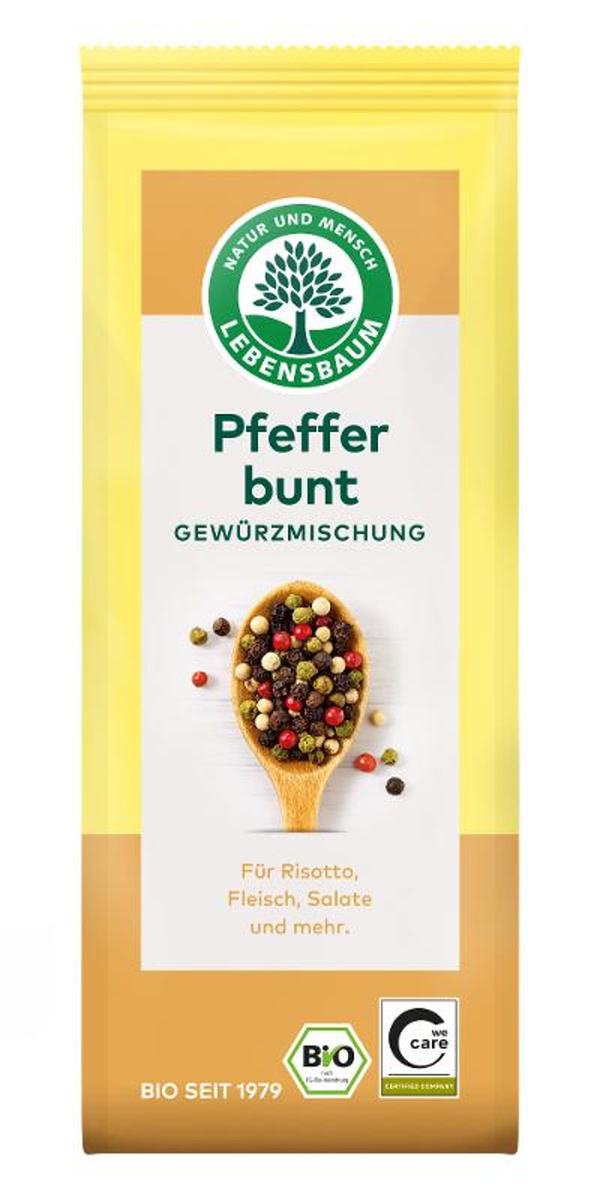 Produktfoto zu Bunter Pfeffer, ganz 50g
