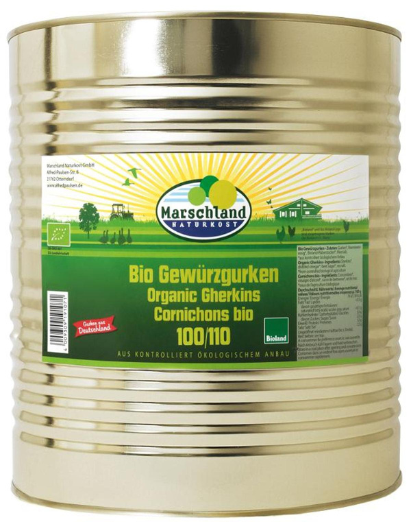 Produktfoto zu Gewürzgurken 10,2 l