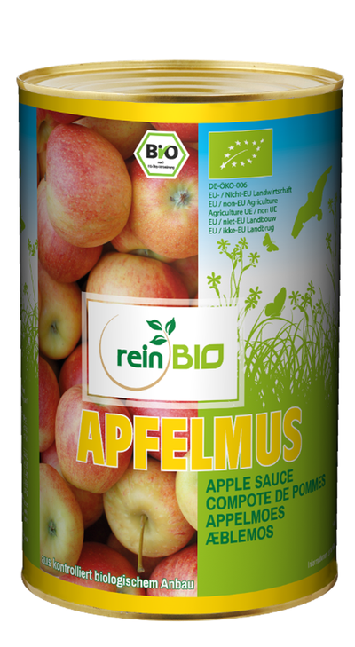 Produktfoto zu Apfelmus gesüßt 4,25 l