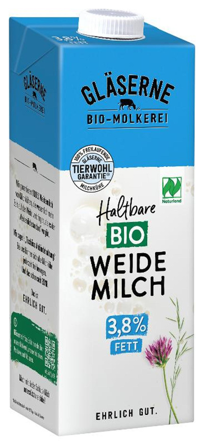 Produktfoto zu VPE 12x1l H-Milch, 3,8%