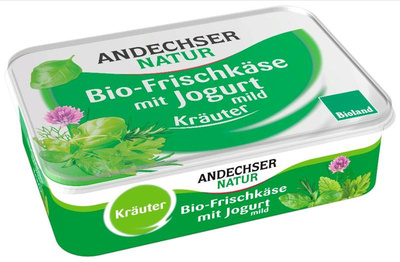 Produktfoto zu Frischkäse mit Joghurt u. Kräutern