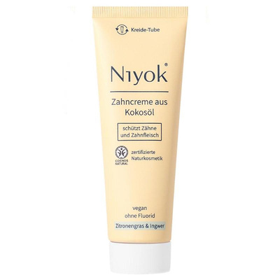 Produktfoto zu Niyok Zahncreme Zitronengras Ingwer 75ml