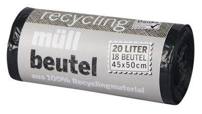 Produktfoto zu Recycling-Müllbeutel 20 l