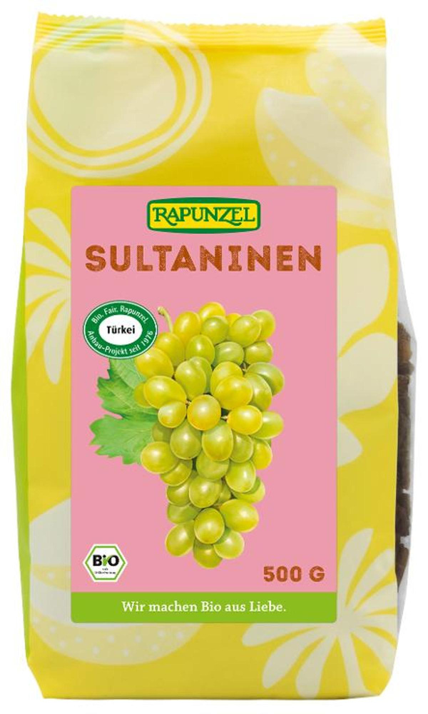 Produktfoto zu Sultaninen 500 g Rapunzel