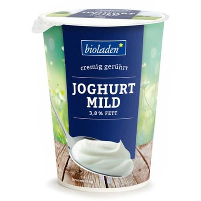 Produktfoto zu b*Joghurt Natur mild 3,8% 500g