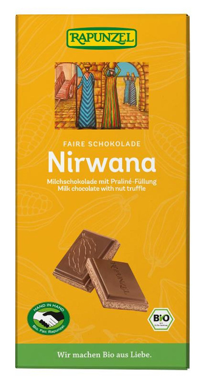 Produktfoto zu Nirwana Milchschokolade 100g