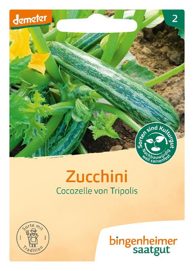 Produktfoto zu Saatgut Zucchini