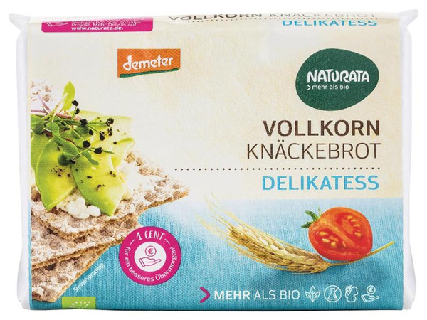 Produktfoto zu Delikatess Vollkorn Knäckebrot