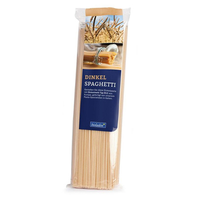 Produktfoto zu b*Dinkel Spaghetti hell 500g