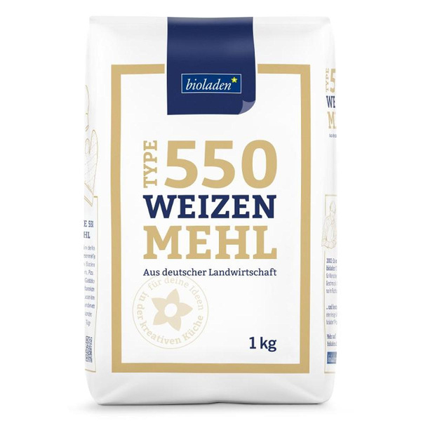 Produktfoto zu b*Weizenmehl 550 1kg