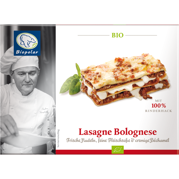 Produktfoto zu Lasagne Bolognese 400g, TK