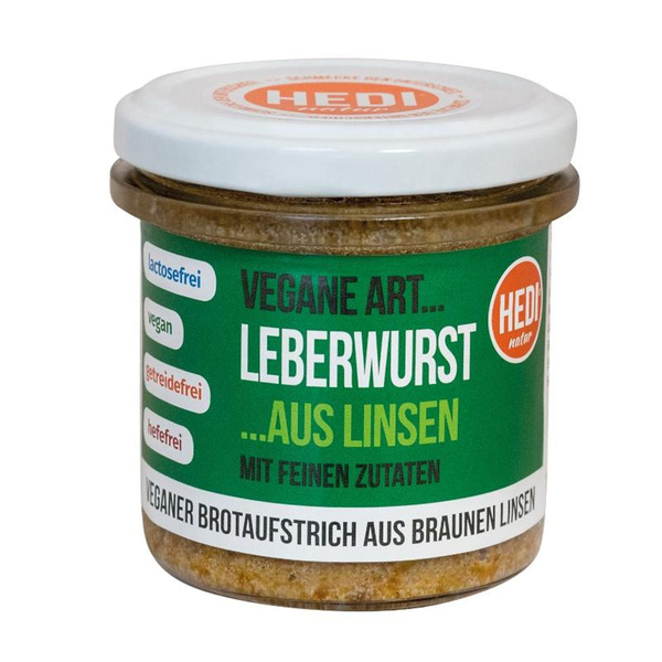 Produktfoto zu Linsen Leberwurst 140g
