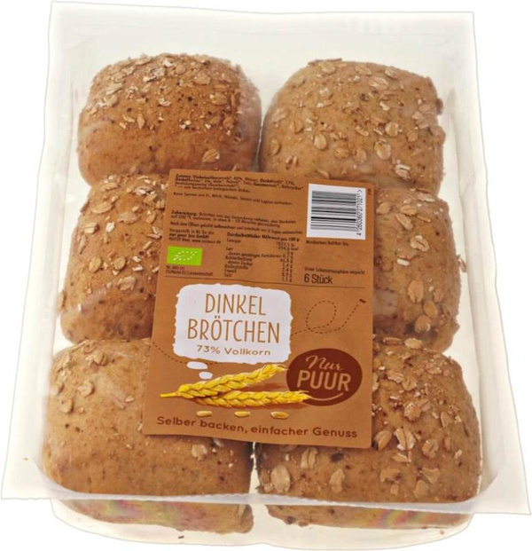 Produktfoto zu Dinkel Brötchen 6 Stk