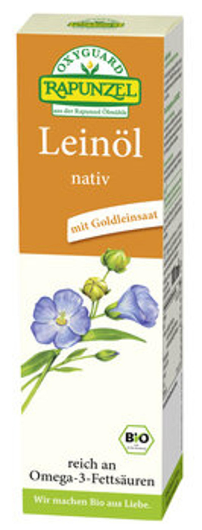 Produktfoto zu Leinöl nativ 100 ml