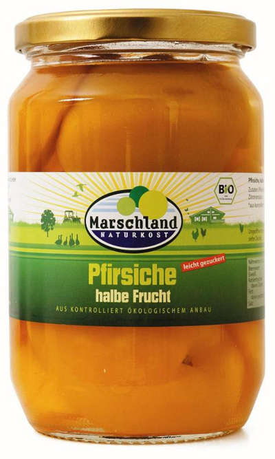 Produktfoto zu Pfirsiche im Glas 680g