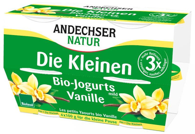 Produktfoto zu Die kleinen Joghurts Vanille 4x100g