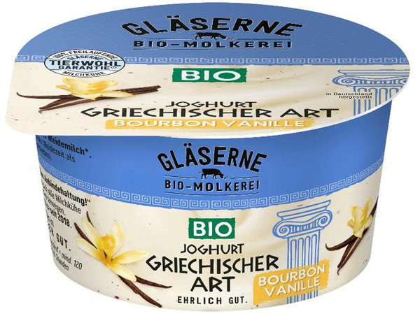 Produktfoto zu Joghurt griechische Art Vanille 7,5% 150g