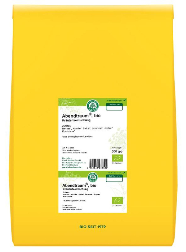Produktfoto zu Abendtraum Kräutertee lose 500g