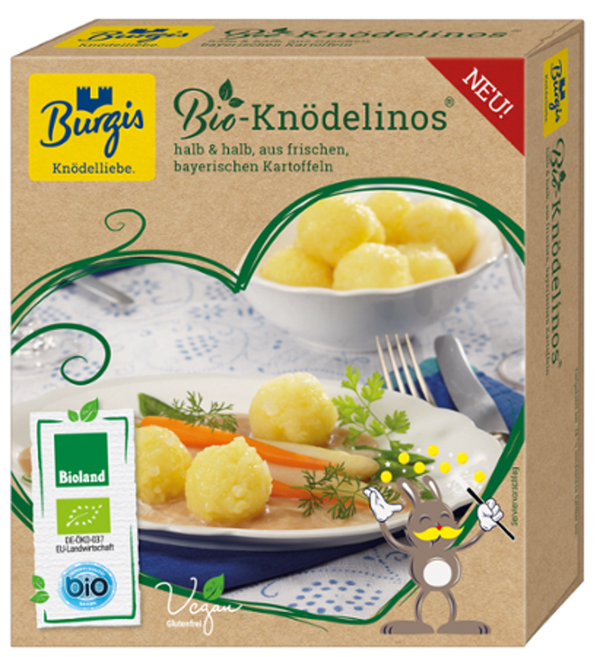 Produktfoto zu Knödelinos (Mini Kartoffelknödel) TK