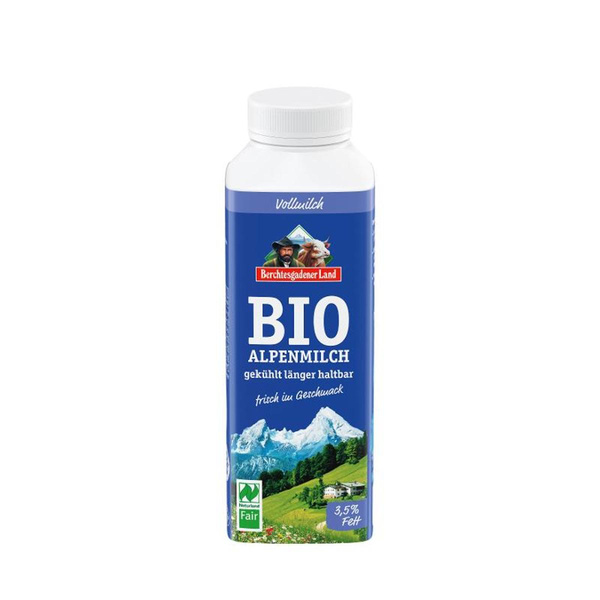 Produktfoto zu Frische Alpenmilch 3,5% 400ml