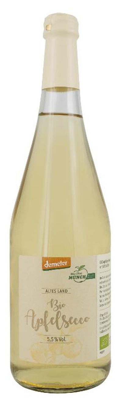 Produktfoto zu Bio Apfelsecco 0,75l 5,5 %