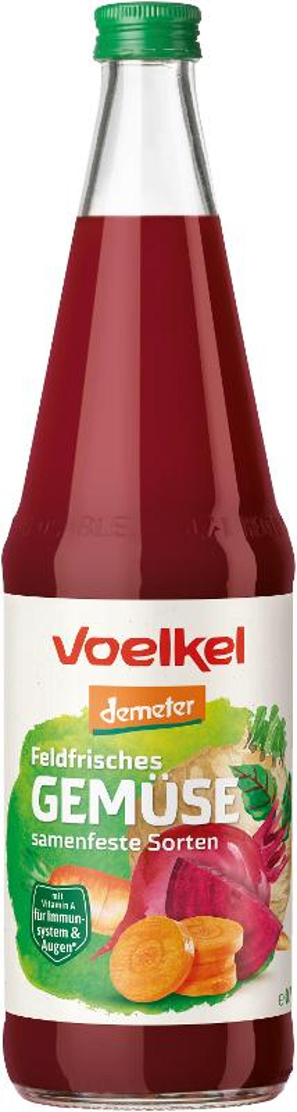 Produktfoto zu Gemüsesaft, feldfrisch 0,7l