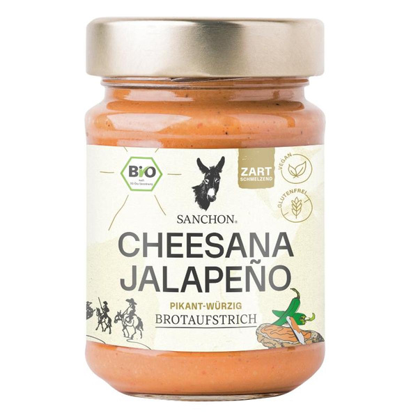 Produktfoto zu Brotaufstrich Cheesana Jalapeno