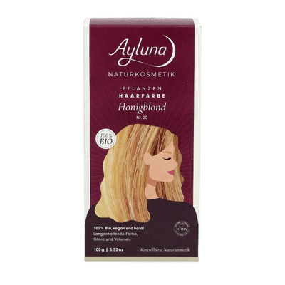 Produktfoto zu Pflanzenhaarfarbe Honigblond 100g