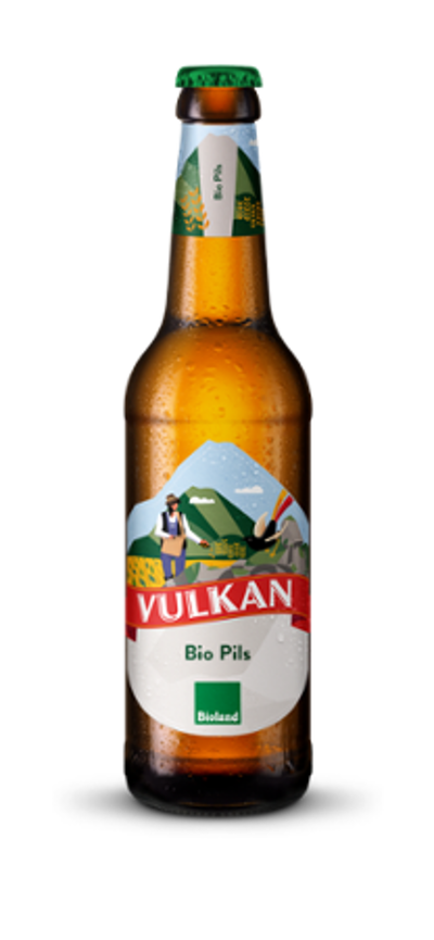 Produktfoto zu Vulkan Bier Pils 10x0,33l