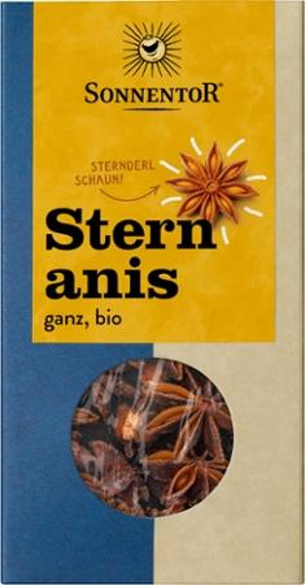Produktfoto zu Sternanis ganz Tüte 25 g