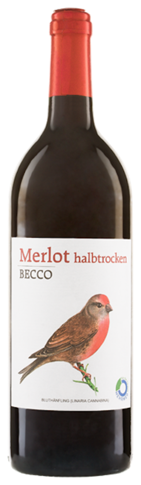 Produktfoto zu Becco Merlot halbtrocken rot 1L