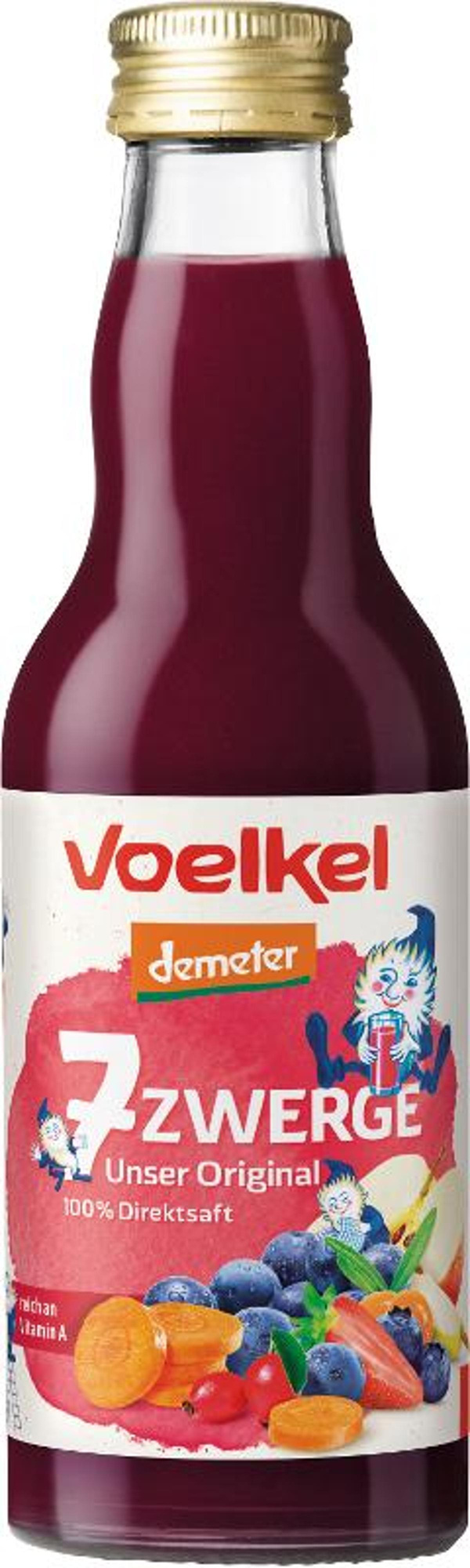 Produktfoto zu 7-Zwerge-Kindersaft 200ml