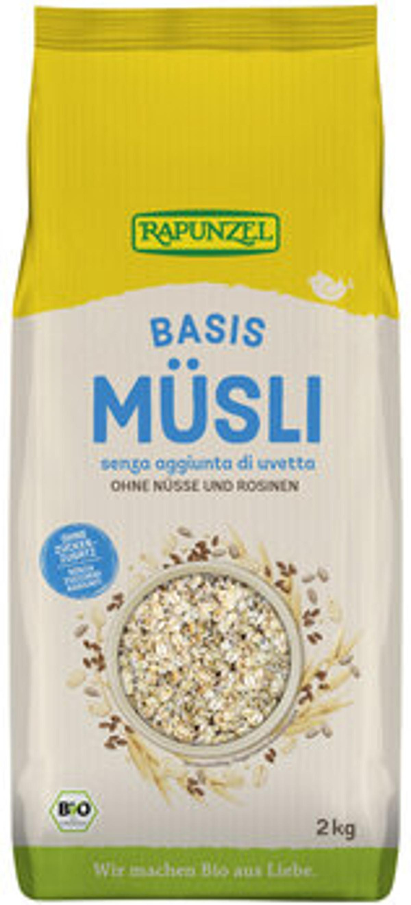Produktfoto zu Basis Müsli Rapunzel Familienpack 2kg