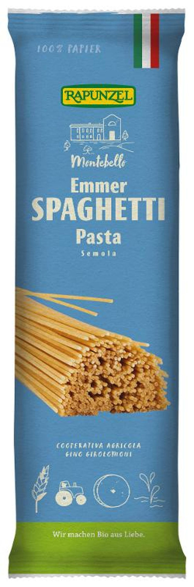 Produktfoto zu Ur Korn Emmer-Spaghetti Semola 500g