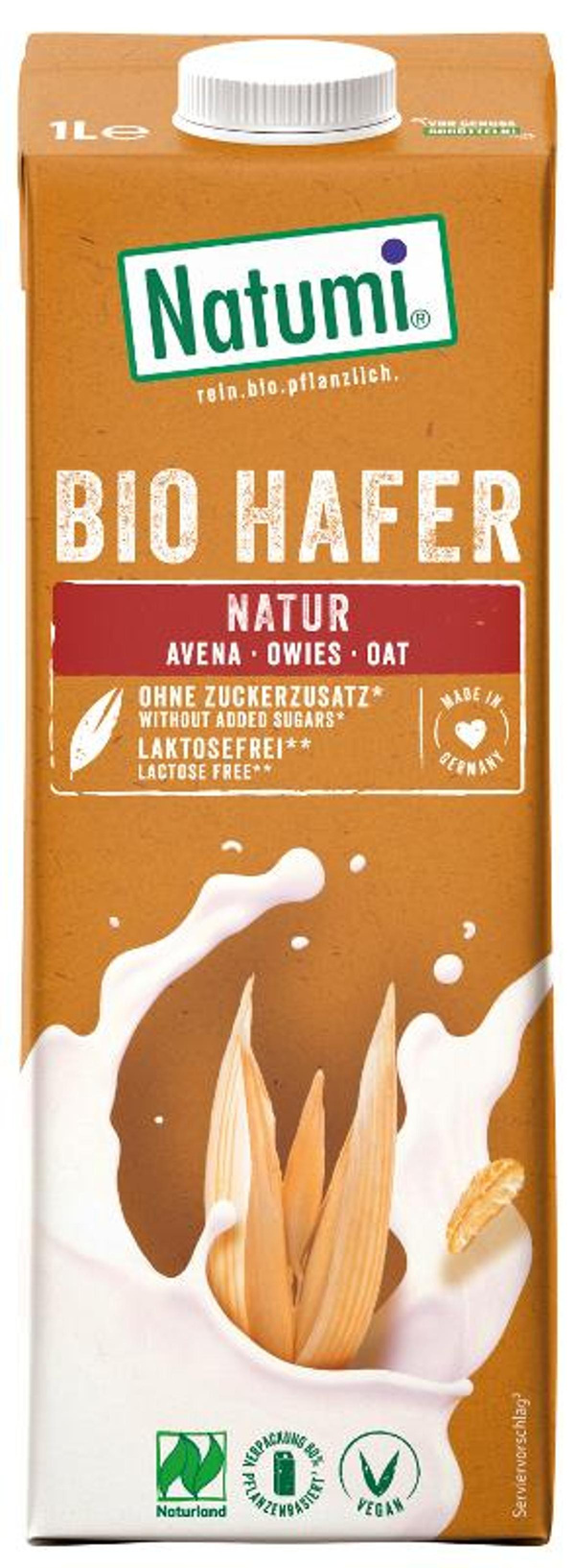 Produktfoto zu VPE 8x1l Haferdrink Natur