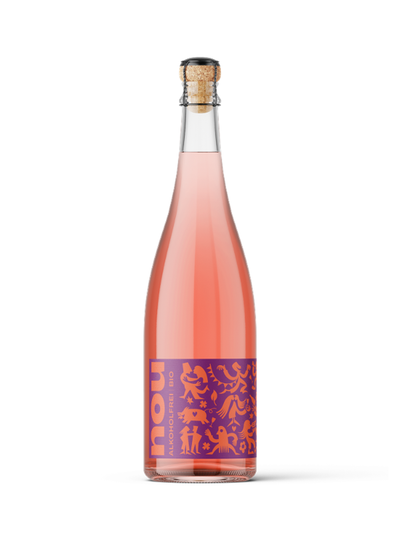 Produktfoto zu NOU alkoholfrei rose 0,75 l