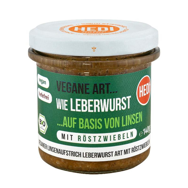 Produktfoto zu Vegane Art Leberwurst mit Röstzw.