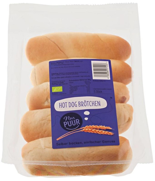 Produktfoto zu Hot Dog Brötchen 5er