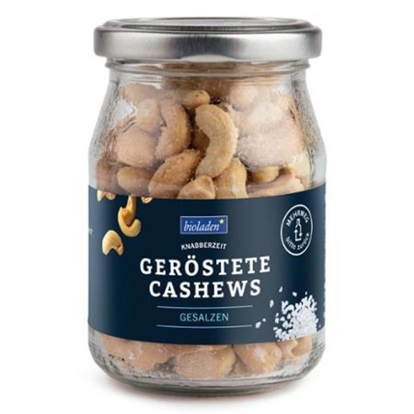 Produktfoto zu b*geröstete Cashews gesalzen 140g