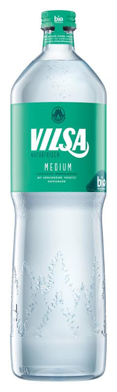 Produktfoto zu Vilsa medium Bio 6x1l