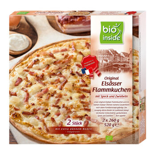 Produktfoto zu Original Elsässer Flammkuchen 2er, 520g