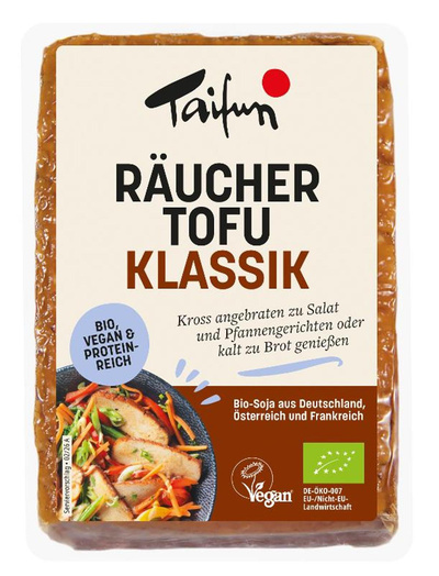 Produktfoto zu Tofu, Räuchertofu klassik 200g