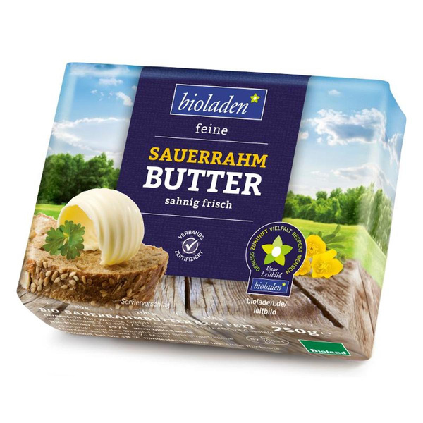 Produktfoto zu Sauerrahmbutter 250g