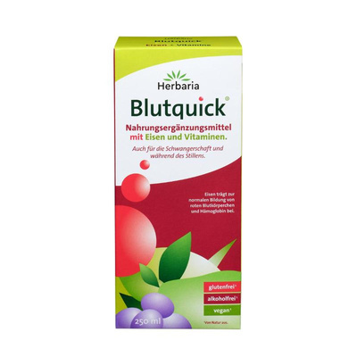 Produktfoto zu Blutquick ohne Alkohol 250 ml