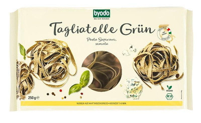 Produktfoto zu Tagliatelle Nester semola grün